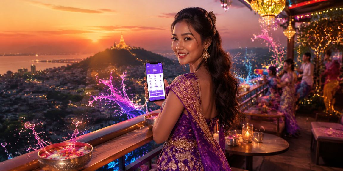 မန္တလေးမြို့ မိုးကြိုးဘဏ်ငွေလွှဲနှင့် သင်္ကြန်ပွဲမိတ်ဆက်